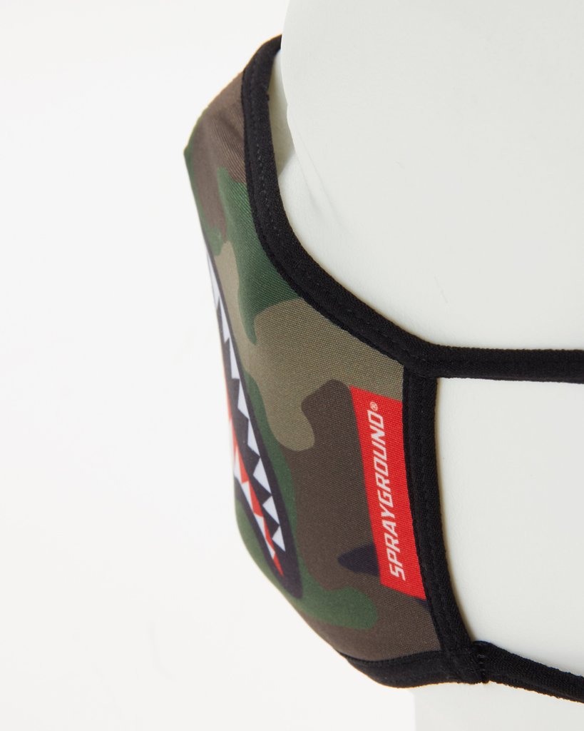 CAMO SHARKMOUTH FORM-FITTING MASK CAMO SHARKMOUTH FORM-FITTING MASK